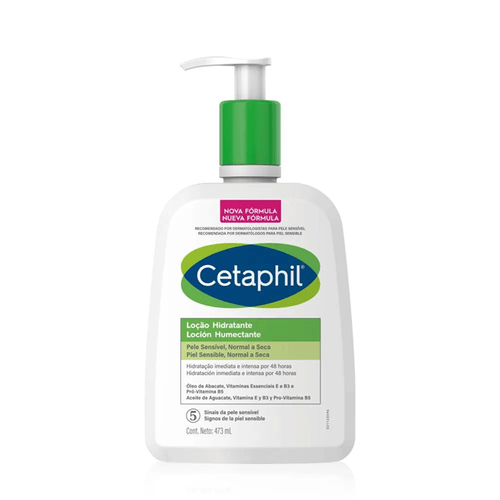Loción Humectante Cetaphil Piel Sensible Secas a Normales 473ml