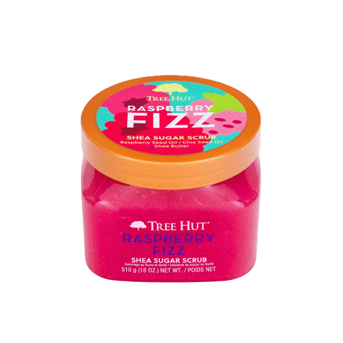 Exfoliante Tree Hut Azúcar y Karité con Frambuesa Efervescente 510gr