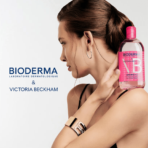 Agua Micelar Sensibio H2O Bioderma Edición Limitada Victoria Beckham 500 ml