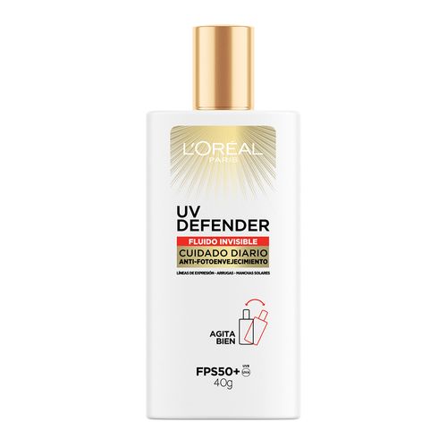 Protector Solar Diario L'Oréal Paris UV defender FPS 50+ 40gr