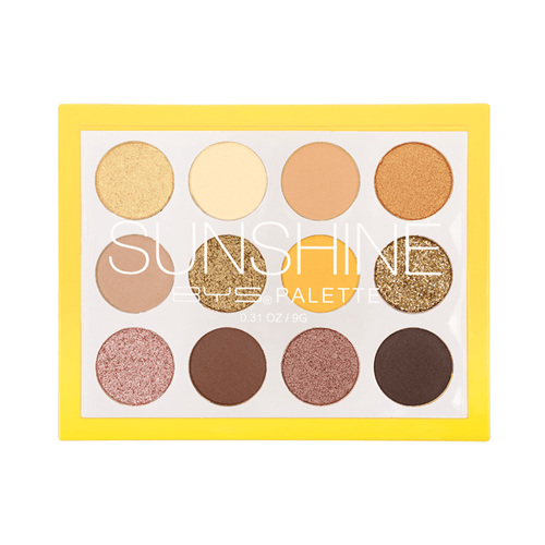 Paleta de Sombras BYS Colour Sunshine 12 tonos