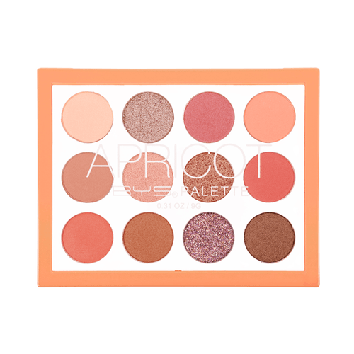Paleta de Sombras BYS Colour Apricot 12 tonos