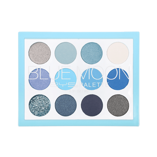 Paleta de Sombras BYS Colour Blue Moon 12 tonos