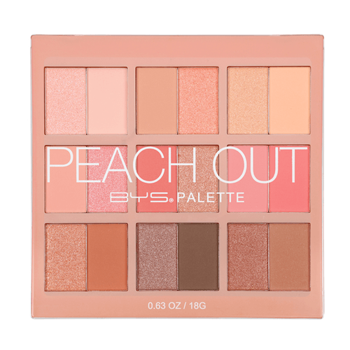 Paleta de Sombras BYS Peach Out 18 tonos