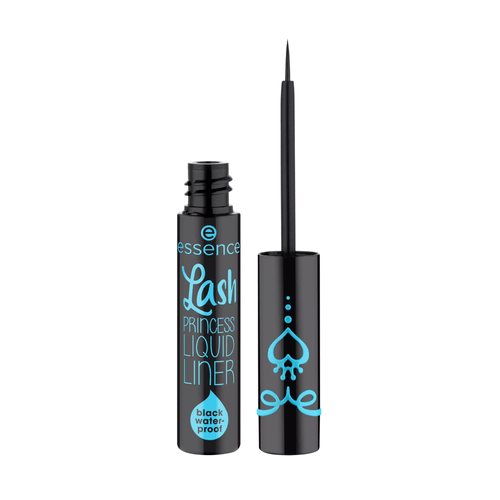 Delineador Líquido Essence Lash Princess Negro Resistente Al Agua