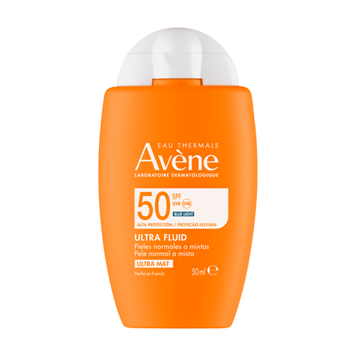Protector Solar Avène Ultra Fluid SPF 50 Ultra Mat 50 Ml
