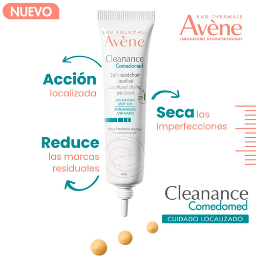 Crema Cleanance comedomed SOS Avène cuidado localizado 15 ML