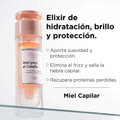 Miel Para Cabello Click Hair Aceite Sellador 50 ml