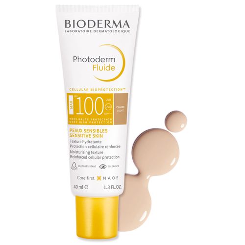 Bioderma Photoderm Fluide Max SPF 100 claro protección extrema
