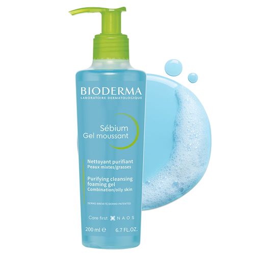 Bioderma Sébium Gel Moussant limpiador para piel mixta a grasa 200ml