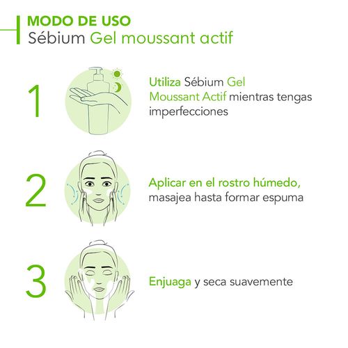Bioderma Sébium Gel Moussant limpiador para piel mixta a grasa 500ml