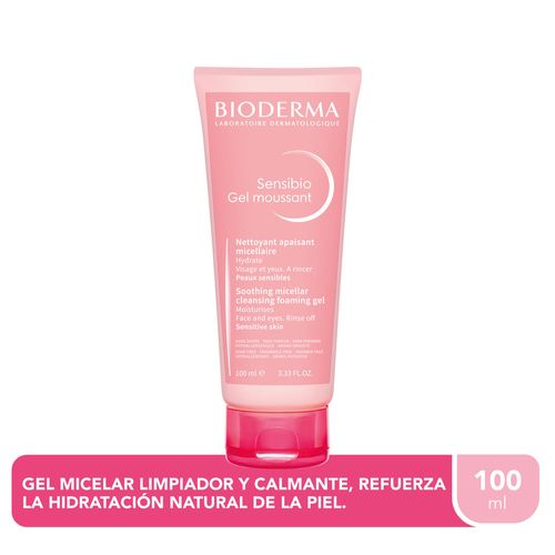 Bioderma Sensibio Gel Moussant limpíador para piel normal a sensible 100ml