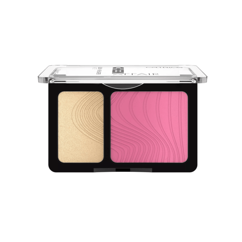 Paleta de Rubor e Iluminador Cheek Affair T10 Love At First Swipe