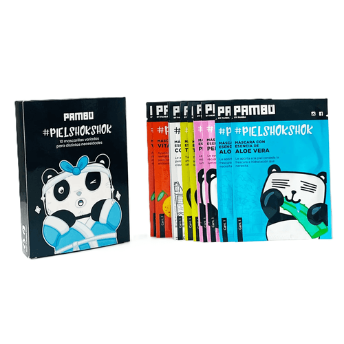 Kit Pambú Mascarillas Variadas 10 Unidades