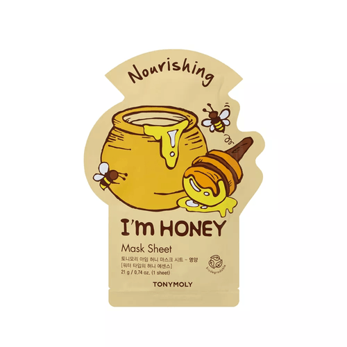 Mascarilla Facial Nutritiva Tony Moly I'm Honey 21 gr