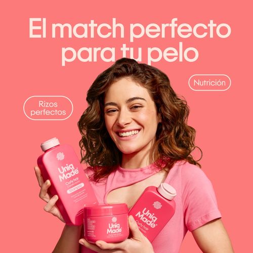 Shampoo Cabello Rizado Uniq Made 350ml