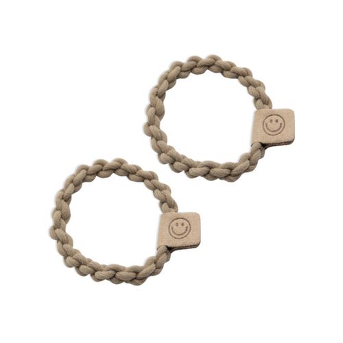 Scrunchie You Are The Princess Beige 2 Unidades