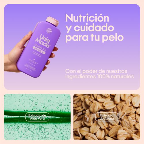 Shampoo Cabello Liso Uniq Made 350ml