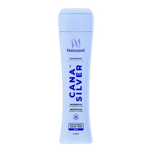 Shampoo Naissant Tono Sobre Tono Cana Silver 300ml