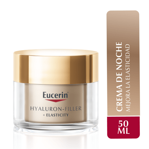 Crema Facial Noche Eucerin Hyaluron Filler Elasticity 50Ml