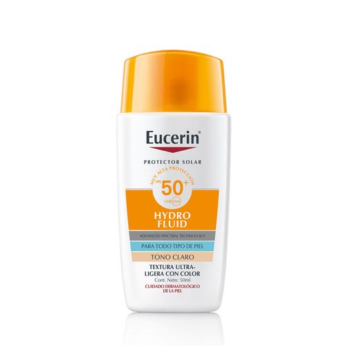 Protector Solar Eucerin Hydro Fluid Claro Fps 50 50Ml