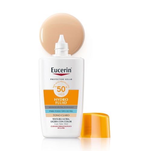 Protector Solar Eucerin Hydro Fluid Claro Fps 50 50Ml