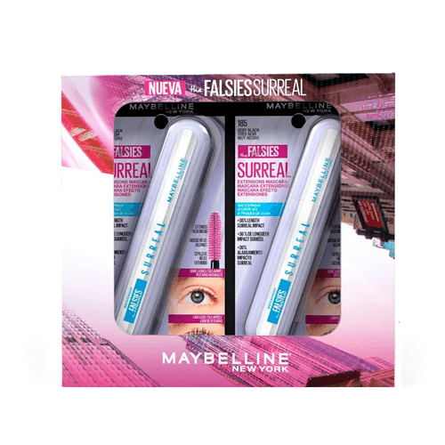 Pack Maybelline Surreal Waterproof 2unds