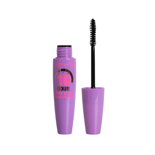 Pestañina BYS 16 Hour Curling Mascara Waterproof Blackest Black 10ml