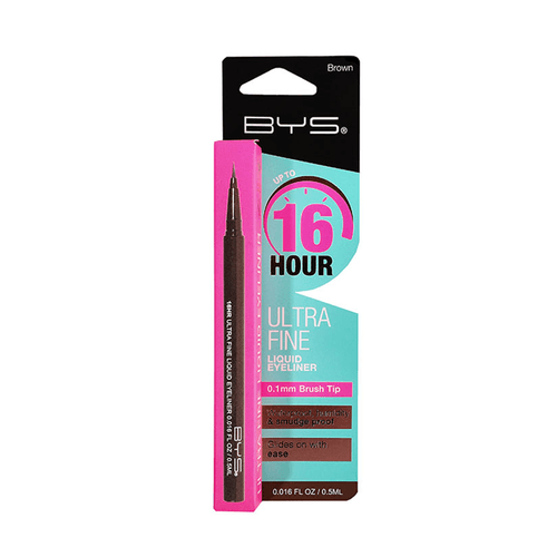 Delineador de Ojos BYS 16 Hour Ultra Fine Waterproof Liquid Eyeliner