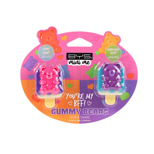 Brillos labiales BYS Mini Me Gummy Bears Tear & Share