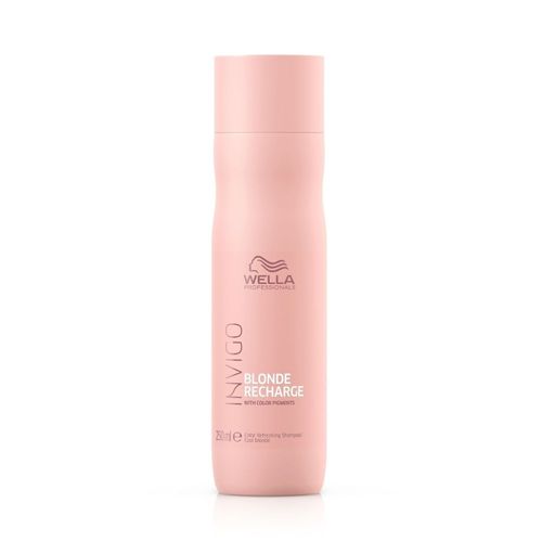 Shampoo Wella Cabello Rubio Invigo Blonde Recharge 250ml