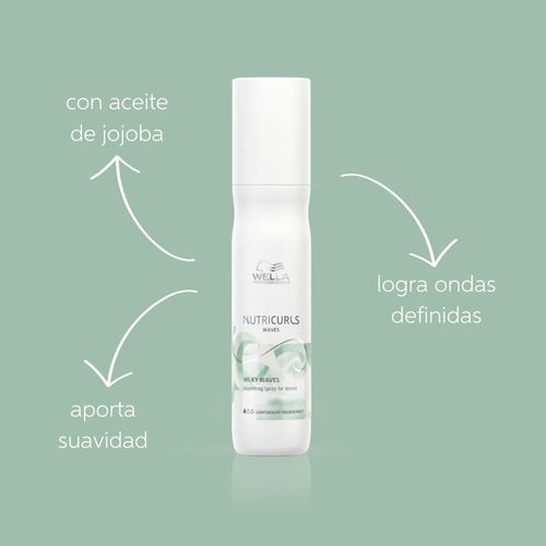 Spray Wella Nutrición Milky Waves Nutricurls 150ml