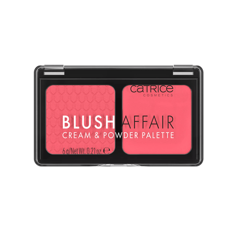 Paleta de Rubor Catrice en polvo y en crema Blush Affair