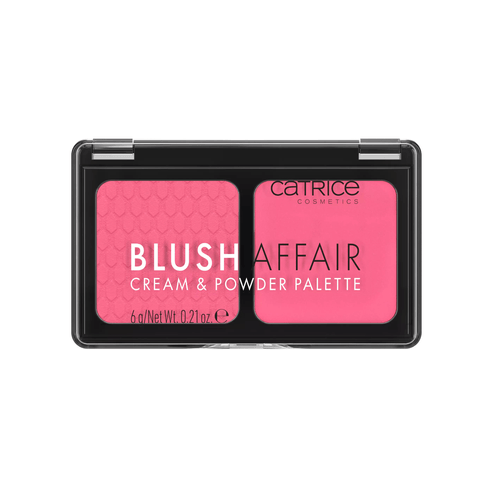 Paleta de Rubor Catrice en polvo y en crema Blush Affair