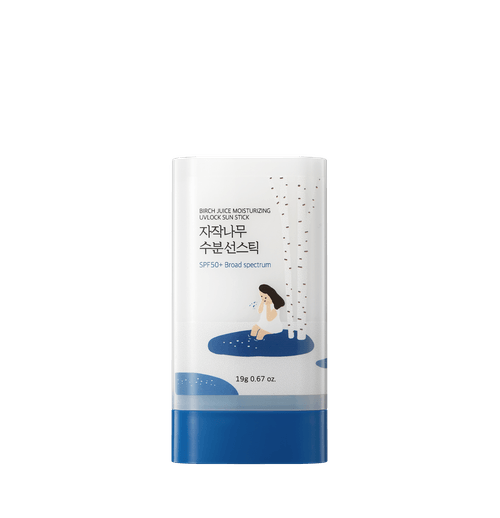 Protector Solar en Barra Round Lab hidratante Birch Juice Moisturizing FPS 50+