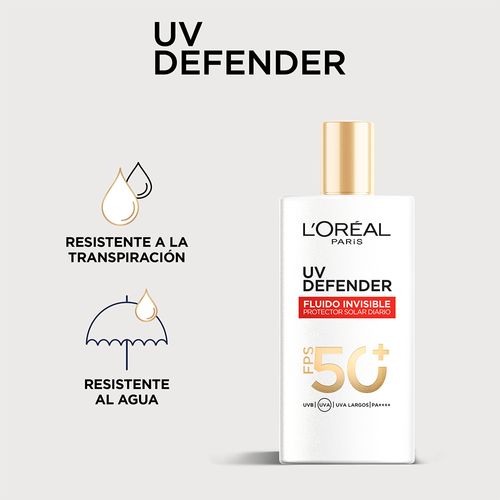 Protector Solar Diario L'Oréal Paris UV defender FPS 50+ 40gr