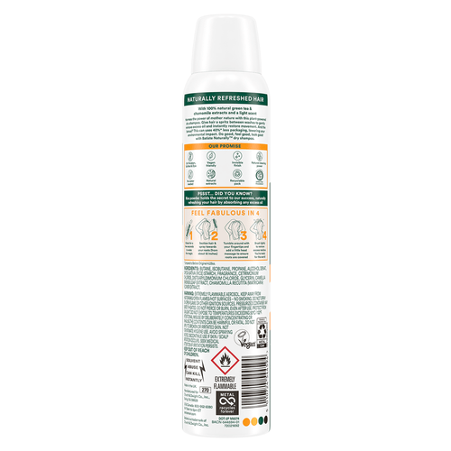 Shampoo Seco Batiste Green Tea & Chamomile 200ml
