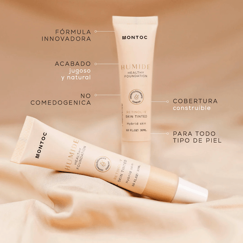 Base Humide Montoc Skin Healthy Foundation