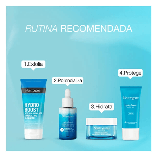 Exfoliante Facial Neutrogena Hydro Boost Ácido Hialurónico 141gr