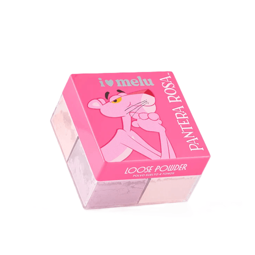 Polvo Suelto 4 Tonos Melu Pantera Rosa 18gr