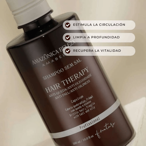 Shampoo Hair Therapy Amazónica Beleza 300 ml