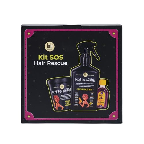 Kit Sos Hair Rescue Lola Cosmetics