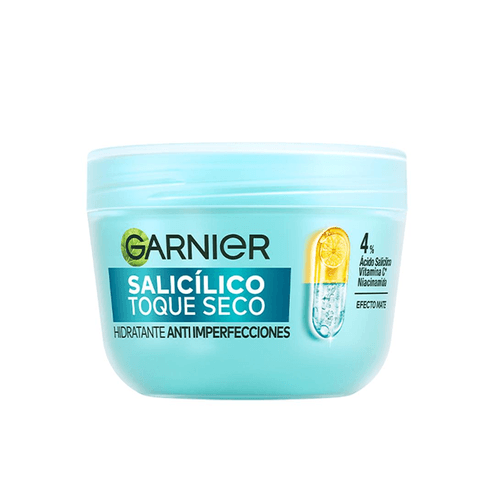 Crema en Gel Hidratante Toque Seco Garnier Ácido Salicílico 85gr