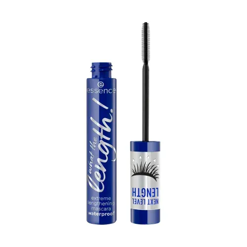 Pestañina Essence What The Length! Waterproof 02 Black 10ml