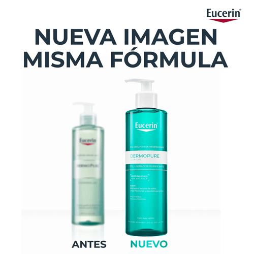Gel Limpiador Facial Eucerin Dermopure Oil Control 200ml