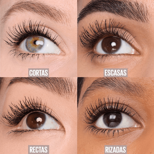 Pestañina Maybelline Volumen Completo Efecto lifting Lash Sensational Body Waterproof