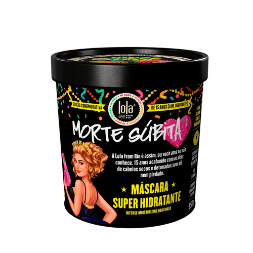 Mascarilla Capilar Lola Cosmetics Morte Subita Edición Especial 15 años