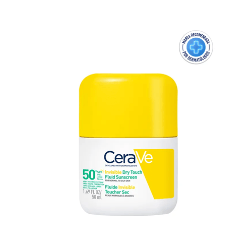 Protector Solar Fluido Cerave Invisible Oil Control SPF50+