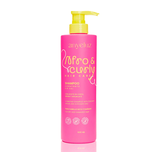 Shampoo Afro Curly Anyeluz 600ml