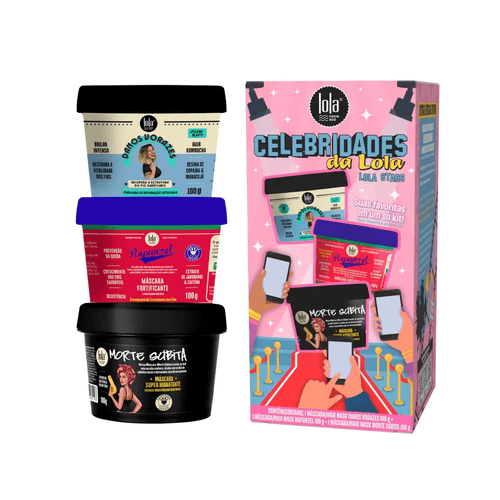 Kit Celebridades Lola Cosmetics